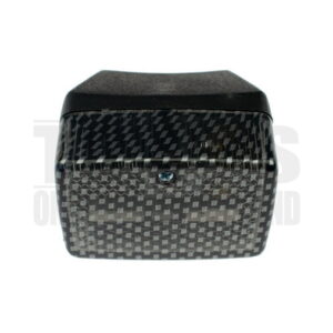 Achterlicht klein model ULO zwart / carbon 6v / 12v