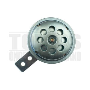 Claxon 12V DC Gelijkspanning 70mm verzinkt