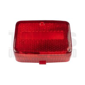 Achterlicht glas klein model ULO rood