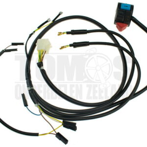 Tomos kabelboom compleet voorzijde kickstart met schakelaars en remlichtaansluiting