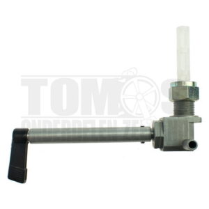 Tomos Benzinekraan M12x1 - 12mm met lange draaiknop hendel OMG A3 / A35