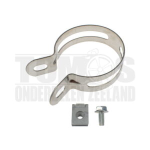 Demperklem 60mm Tecnigas Next R chroom universeel