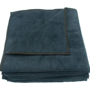 Microvezeldoek zwart/antraciet Soft 40x40cm (5 stuks)