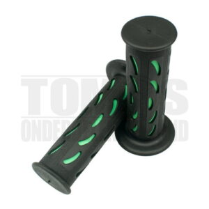 Handvatset Druppel groen / zwart 22mm / 24mm