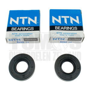 Tomos Lager en keerring set krukas NTN A3 / A35 / A52 / A55