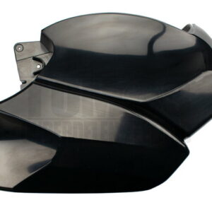 Tomos Zijscherm / zijkap rechts ongelakt zwart Streetmate