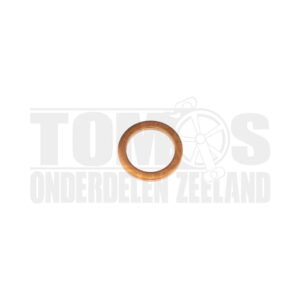 Tomos Koper ring oliepomp spruitstuk banjo onderkant 6x10x1mm