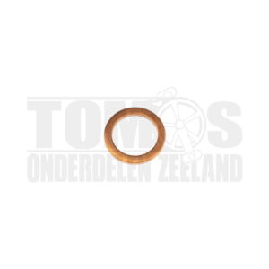 Tomos Koper ring oliepomp spruitstuk banjo bovenkant 7x10x1mm