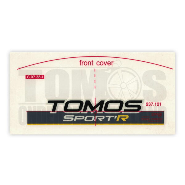 Tomos Sticker Sport'R Koplampkap