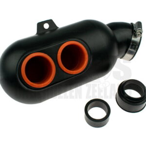 Powerfilter luchtfilter 28mm / 35mm / 45mm zwart 45 graden schuin Dellorto PHBG / PHVA