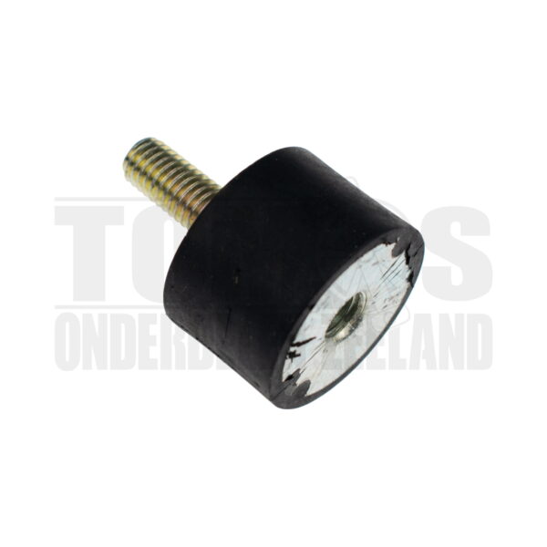 Silentrubber trillingsdemper stabilisator rubber M8 (enkele draad) type B 20mm