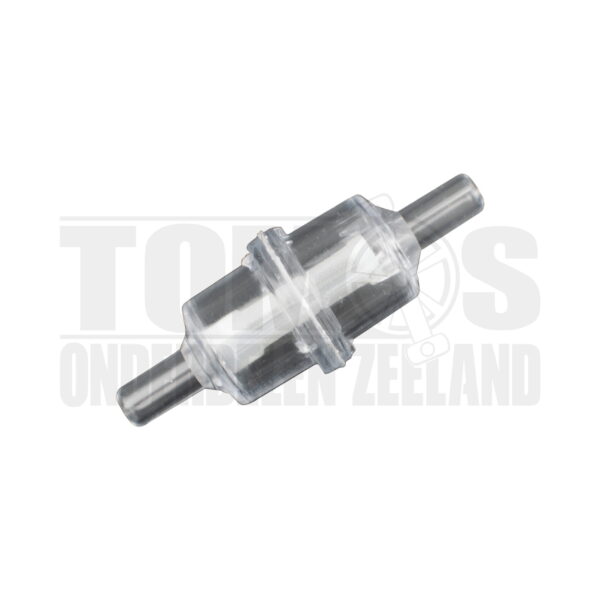 Benzinefilter transparant 6mm Polini