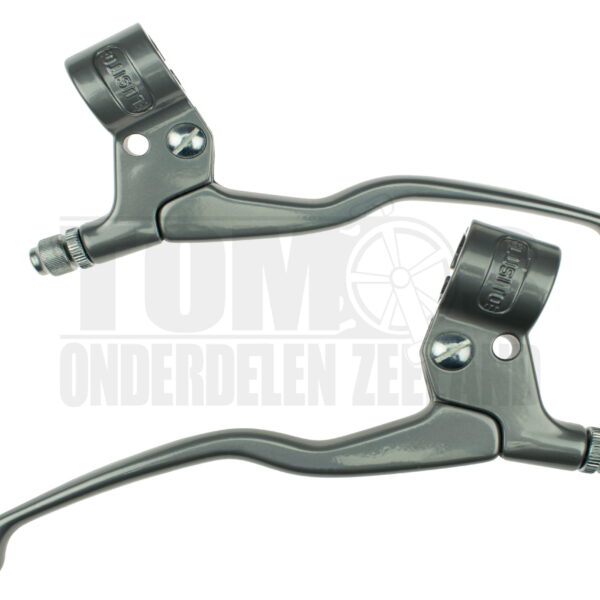 Remhendel greepset M84 lang zilvergrijs Lusito