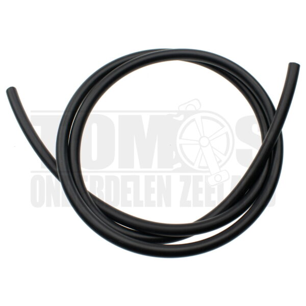 Bougiekabel 7mm dik zwart 1 meter universeel