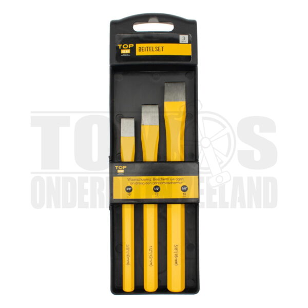 Beitelset 3-delig