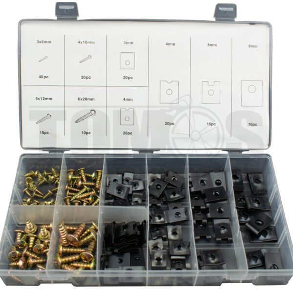 Plaatschroefset parker assortiment set 170-delig