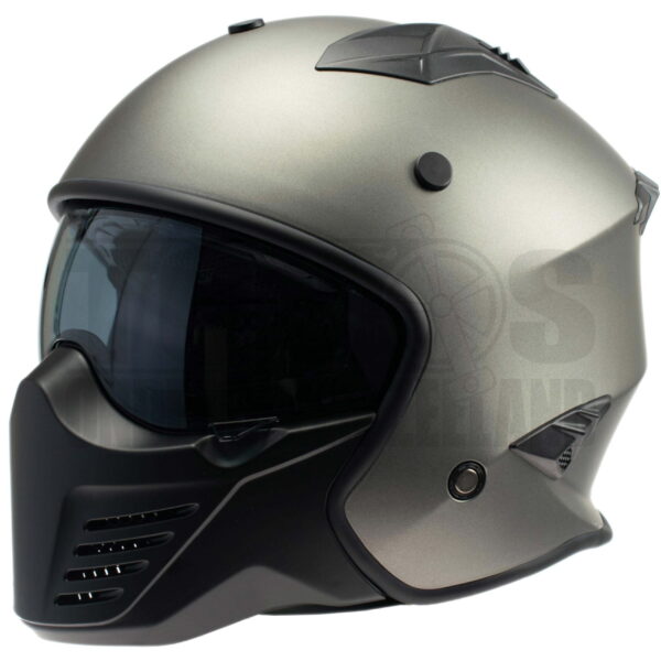 Helm Vito Integraalhelm Bruzano mat titanium