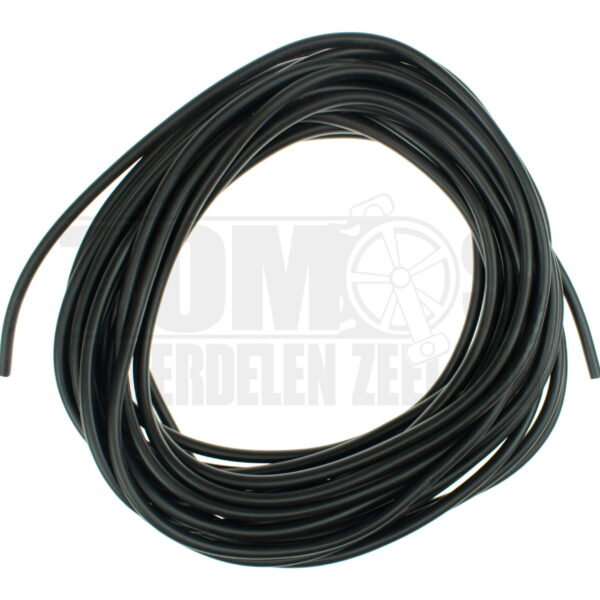 Olieslang silicone 3x5mm zwart per meter RMS universeel
