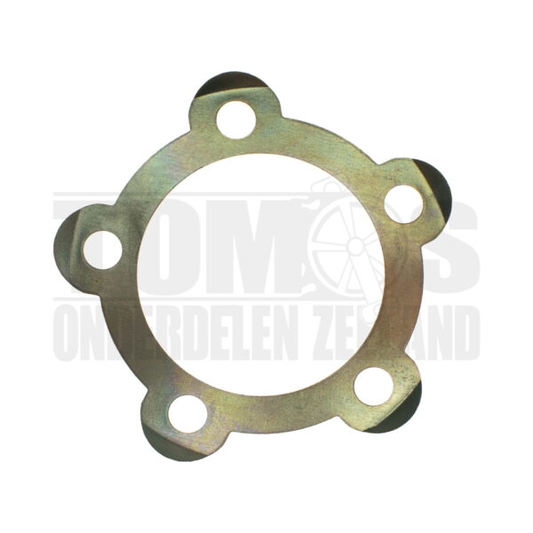 Tomos Achtertandwiel borgplaat 5-gaats Revival