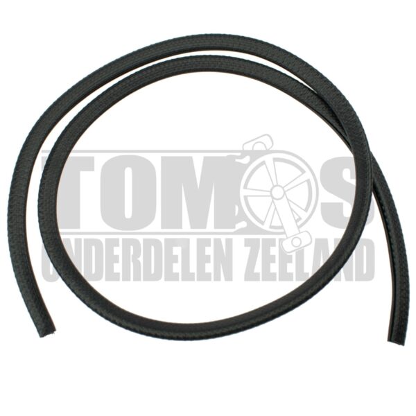 Tomos Sierstrip tank / frame rubber kantafwerkprofiel zwart per meter universeel