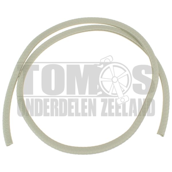 Tomos Sierstrip tank / frame rubber kantafwerkprofiel wit per meter universeel