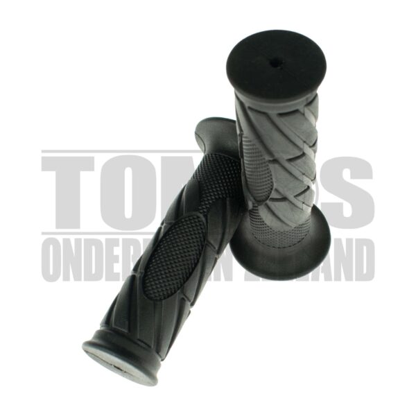 Handvatset zwart basic 22mm / 24mm