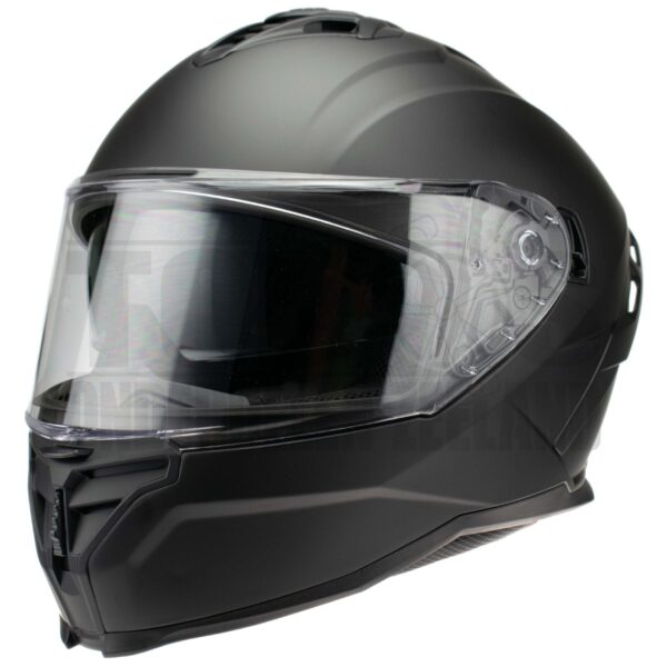 Helm Vito Integraalhelm met zonnevizier Presto mat zwart