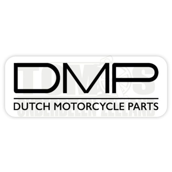 Sticker DMP logo 10x3cm universeel