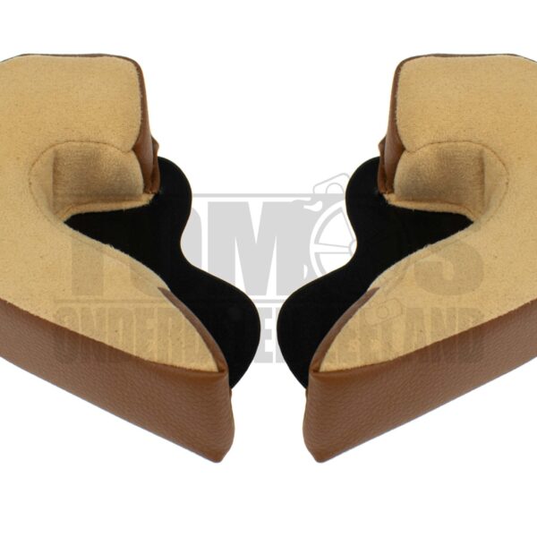 Helm Vito Jethelm Moda oorpad set bruin