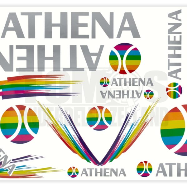 Stickerset Athena 13-delig