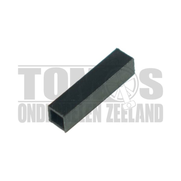 Kilometer tellerkabel verloopbusje voor VDO kabel naar Huret aansluiting kunststof