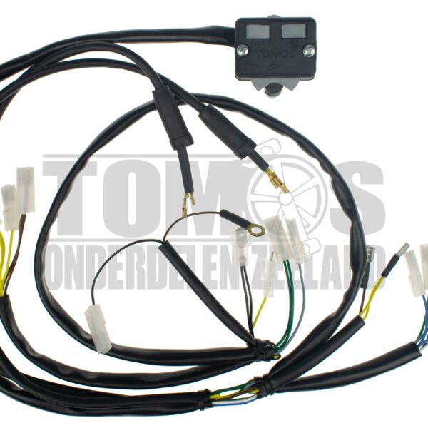 Tomos Kabelboom voorzijde met stuurschakelaar blok / remlicht aansluiting S25 / A3 / A35