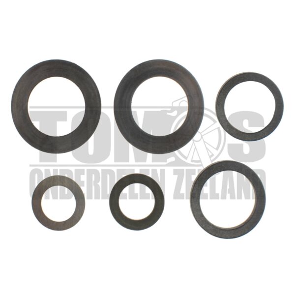 Tomos Opvulring shimring compleet motorblok set 6-delig A3 / A35 / A52