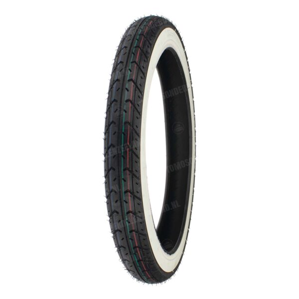 Buitenband 16 inch 2.50x16 Kenda K327 white wall band S25 / A3 / A35