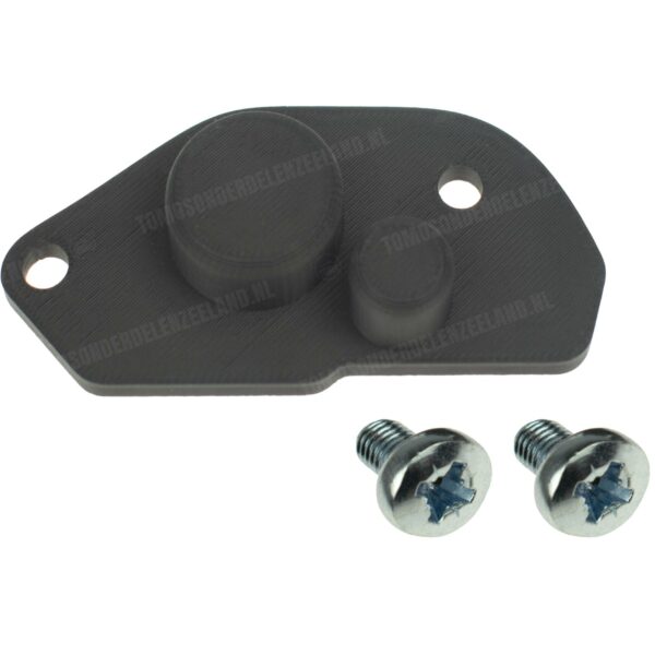 Tomos Startmotor / bendix afdekplaat zwart E-start A35 / A52 / A55