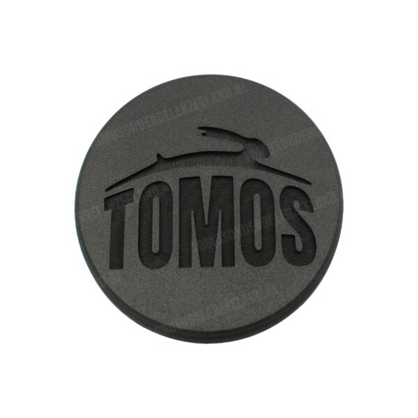 Tomos Afdekplaat met logo basic kickstartdeksel / vliegwieldeksel A52 / A55