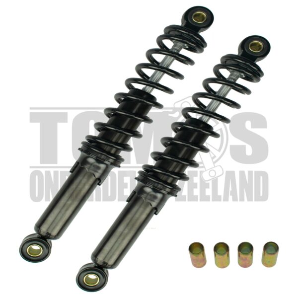 Schokbrekerset 280mm zwart Fast Arrow