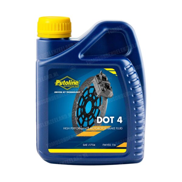 Putoline Remvloeistof DOT 4 500ml
