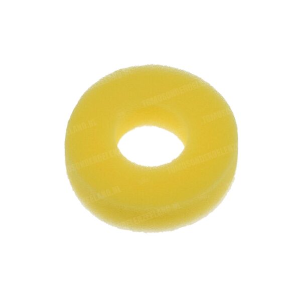 Tankdop spons 35mm geel