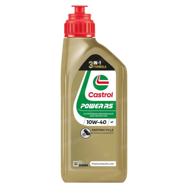 Castrol 4-takt olie power RS 10W40 (vol synthetisch) 1 liter