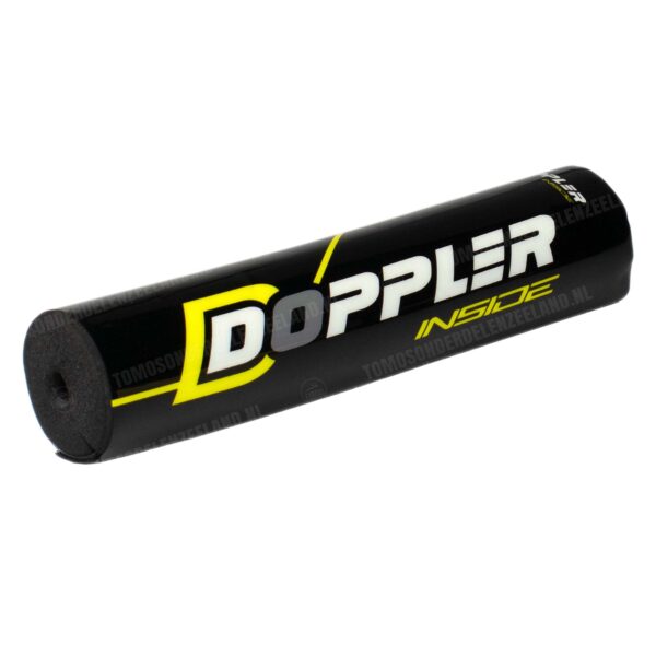 Doppler Stuurrol / Cross Bar Pad Borststang Stuurbeschermer 240mm zwart / geel / wit