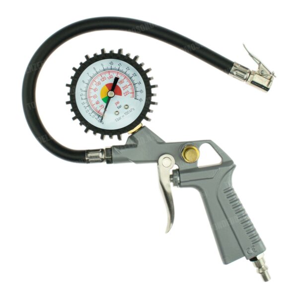 Lucht Bandenpomp / Bandenvulmeter model 1/4"