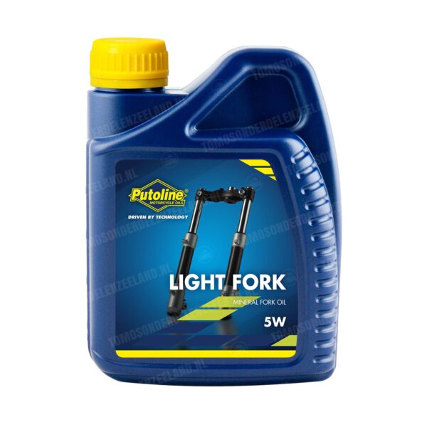 Putoline Voorvork hydraulische front fork olie SAE 5W Light 500ml