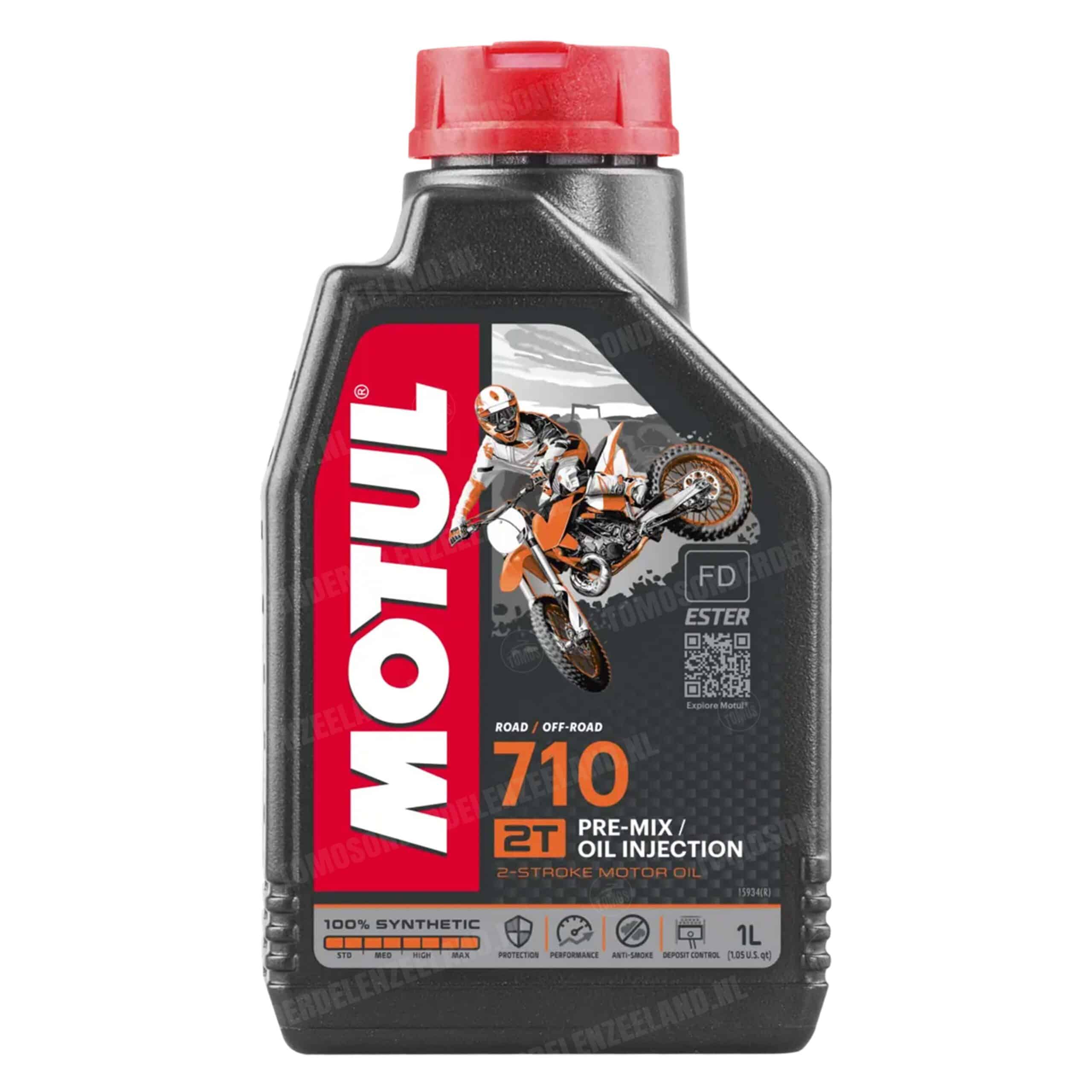 Motul 710 Off-Road / Road 2-takt Motorolie (mengsmering) 1 liter