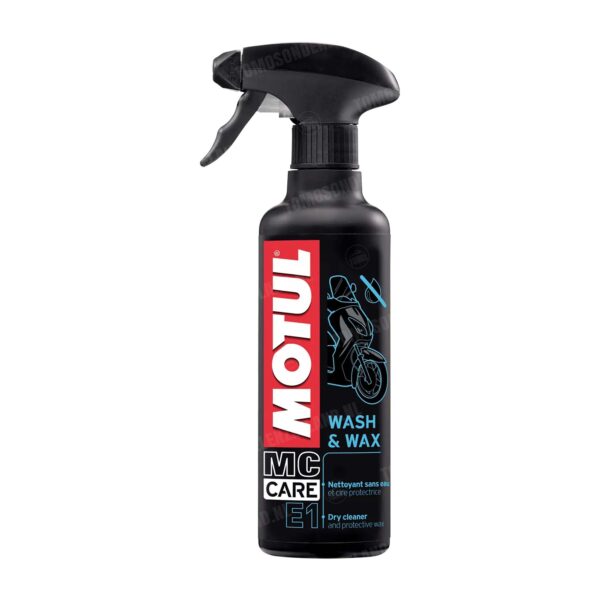Motul E1 Wash & Wax reinigingsspray 400ml