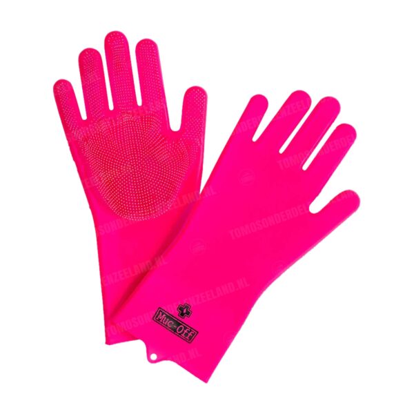 Muc-Off Deep scrubber gloves diepreinigende handschoenen (diverse maten)