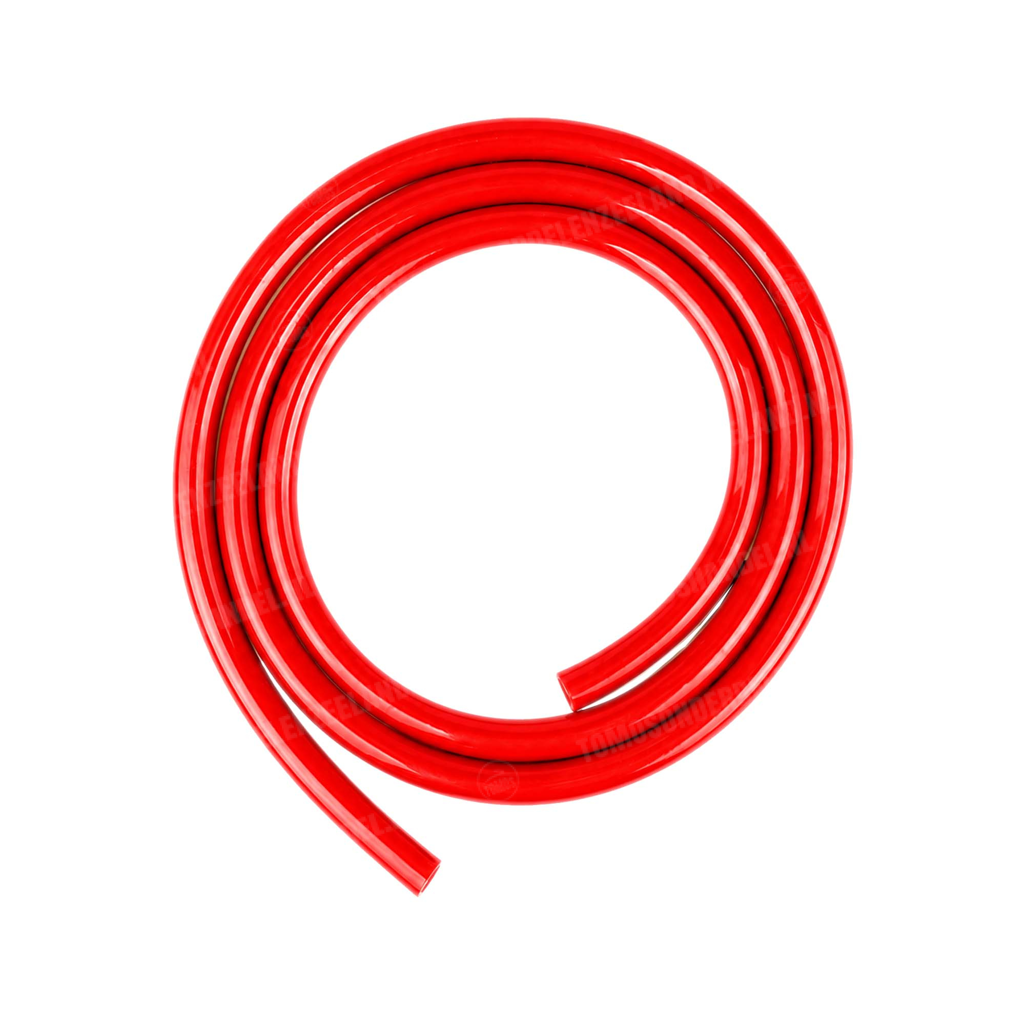 Benzineslang 5x8mm rood 1 meter universeel
