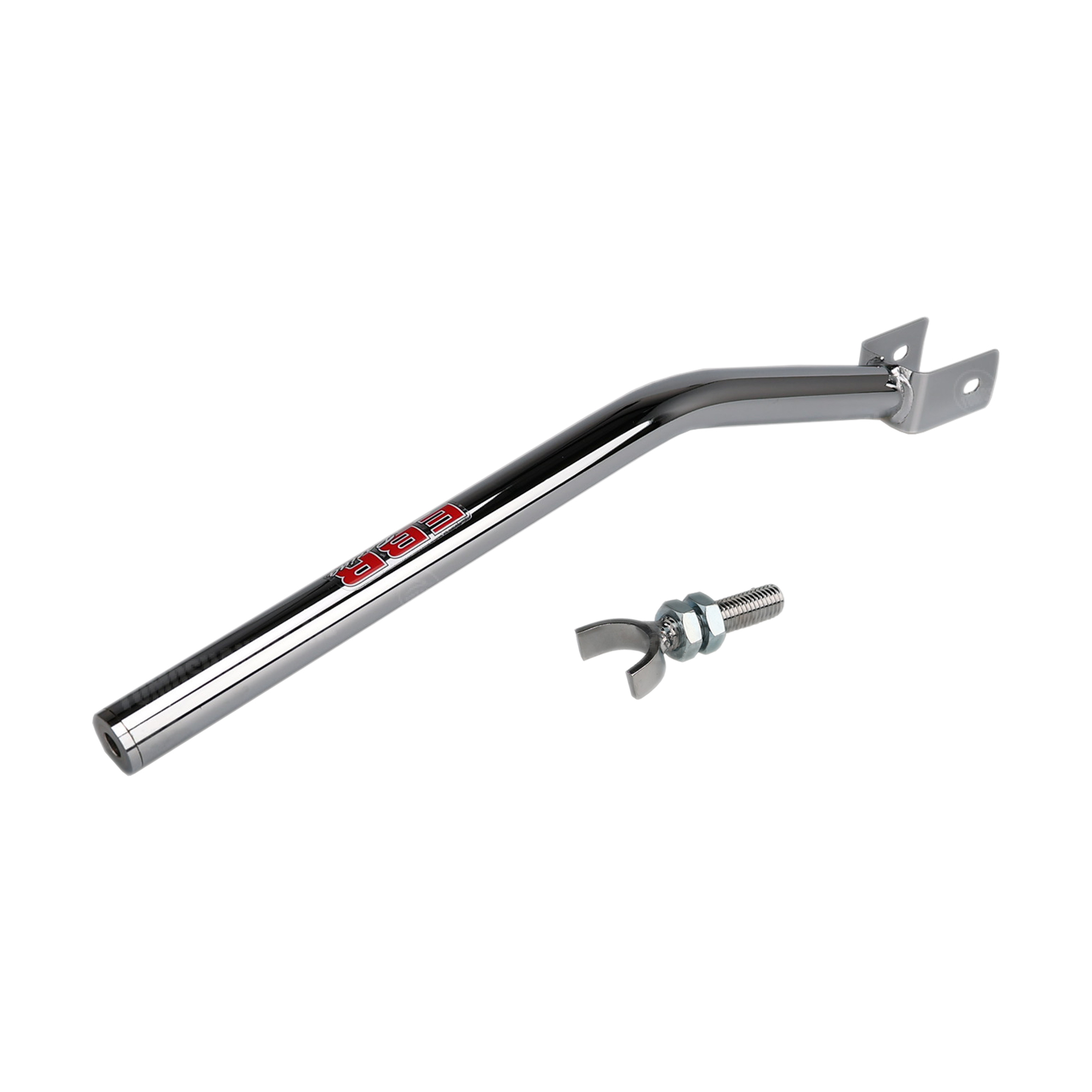 Tomos Frame verstevigingsstang gebogen chroom EBR universeel