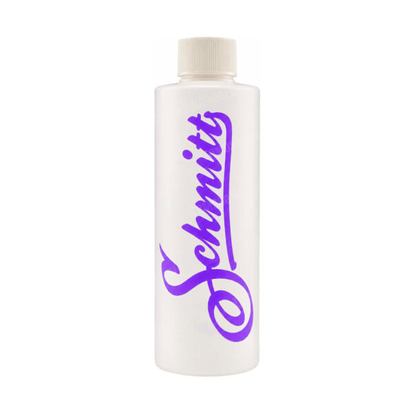 Maatbeker / mengbeker olie flesje Schmitt 250ml paars