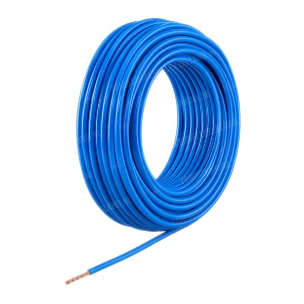 Electrisch draad blauw 1.5mm montagedraad per meter
